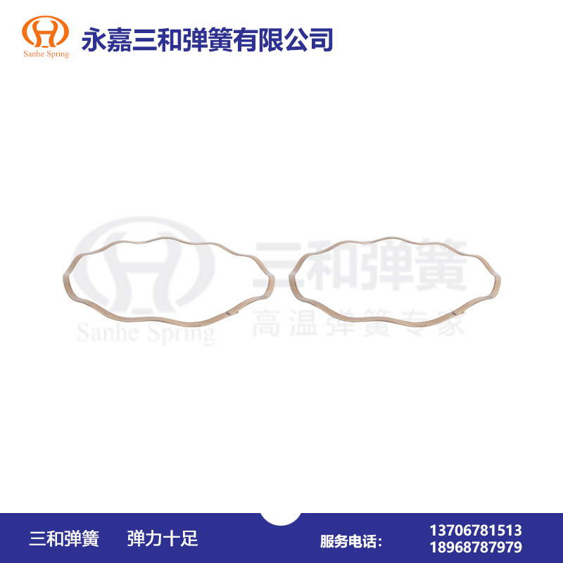 部分重疊(dié)單層波形彈簧(huáng)