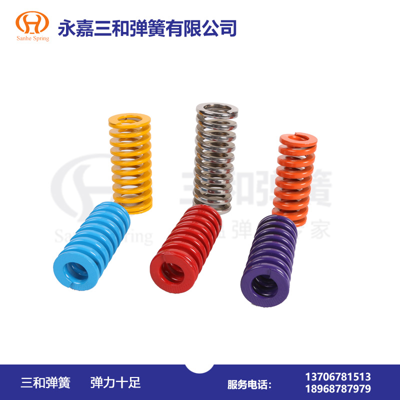 噴塑彈簧--彈(dan)簧制造廠