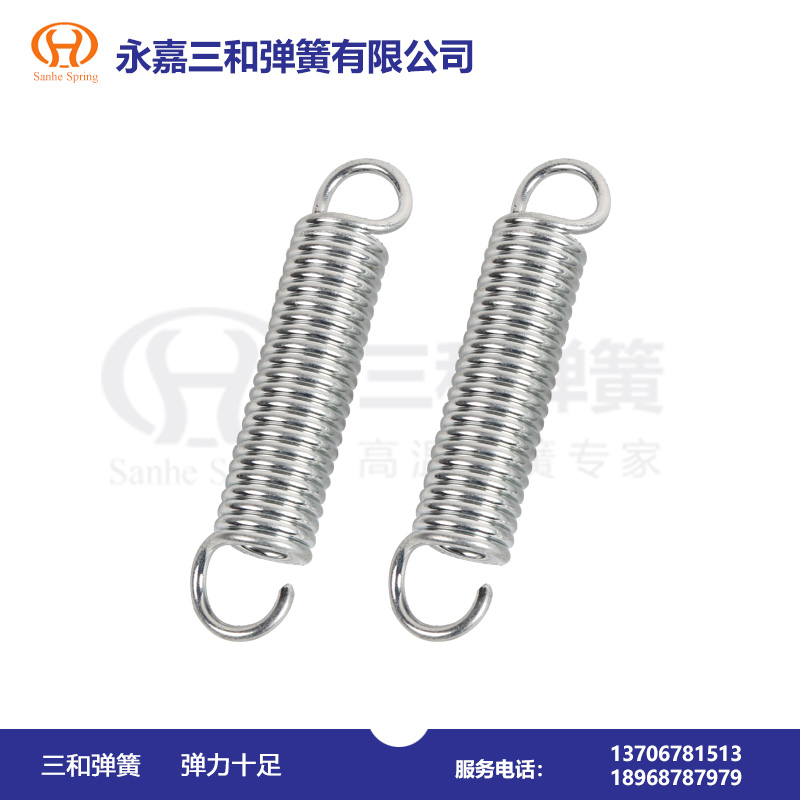 半圓(yuan)鈎環拉伸(shēn)彈簧--彈簧(huáng)廠