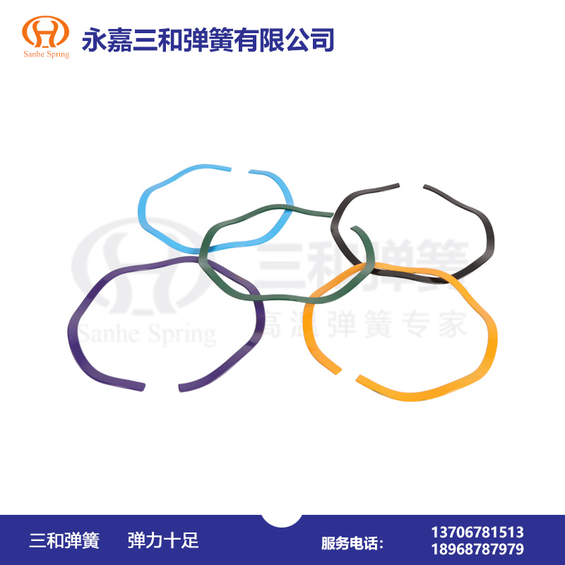 開口單層波形(xing)彈簧